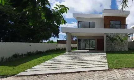Casa em Condomínio para Venda em Camaçari, Guarajuba (Monte Gordo), 4 dormitórios, 3 suítes, 6 banheiros, 4 vagas
