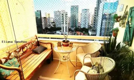 Apartamento para Venda em Salvador, Stiep, 3 dormitórios, 1 suíte, 3 banheiros, 2 vagas