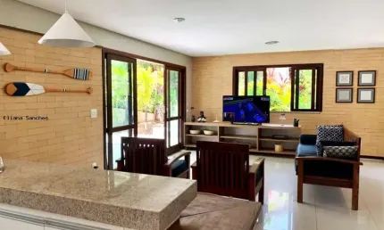 Casa em condomínio para venda em mata de são joão, praia do forte - açu da torre, 4 dormitórios, 4 suítes, 5 banheiros, 3 vagas