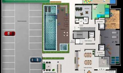 Apartamento com 4 quartos à venda na Rua Abiail do Amaral Carneiro, Enseada do Suá, Vitória