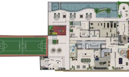 Apartamento com 4 quartos à venda na Rua Joaquim Lírio, Praia do Canto, Vitória
