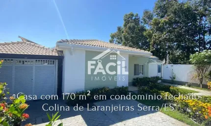 Casa de Condomínio em Colina de Laranjeiras  -  Serra