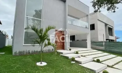 Casa em condomínio fechado com 4 quartos à venda na Avenida Talma Rodrigues Ribeiro, Boulevard Lagoa, Serra