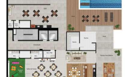Apartamento com 3 quartos à venda na Avenida Mara Regina Paludo, Alphaville Jacuhy, Serra