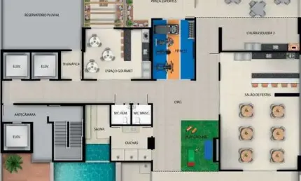 Apartamento com 2 quartos à venda na Rua Coronel Otto Netto, Jockey de Itaparica, Vila Velha
