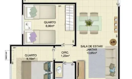 Apartamento em Residencial Coqueiral - Vila Velha ES