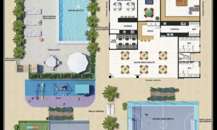 Apartamento com 2 quartos à venda na Avenida Guarapari, Planalto de Carapina, Serra