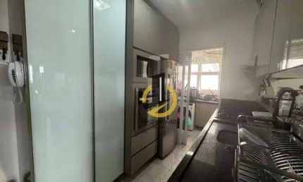 Apartamento à venda no condomínio arcádia resort - 80m² - 3 dormitórios (1 suíte) - varanda envidraçada - 2 vagas - em são bernardo do campo