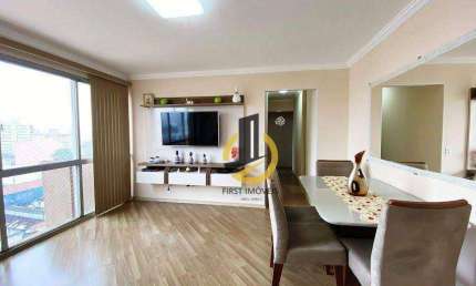 Apartamento à venda no Edifício Amapola - 90m² - 3 dormitórios (1 suíte) - Mobiliado - 1 vaga - em Santo André