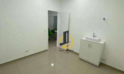 Sala para locação no Condomínio Domo Business - 11m² - 1 banheiro - pia - ar condicionado - em São Bernardo do Campo