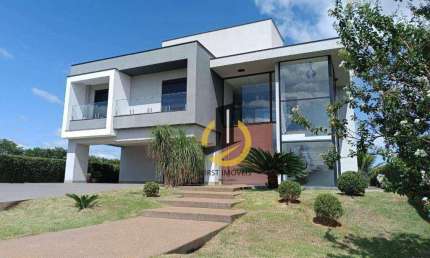 Casa à venda no Condomínio Residencial Fazenda Alvorada - Terreno 1000m² - 560m² - 5 suítes - 6 vagas