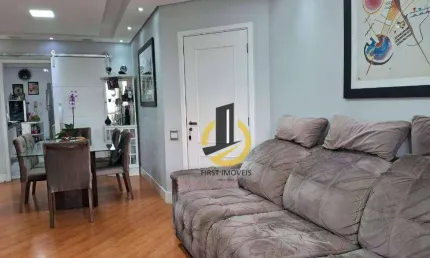 Apartamento à venda no Condomínio Option Park - 90m² - 3 dormitórios (1 suíte) - varanda envidraçada - móveis planejados - 2 vagas - no Ipiranga