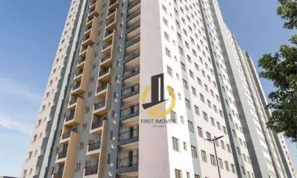 Apartamento à venda no condomínio único santo andré - 42m² - 2 dormitórios - 1 banheiro - cozinha - varanda - 1 vaga