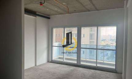 Sala comercial para locação no Condomínio Helbor Trilogy Home &amp; Office - 37m² - 1 banheiro - sacada - 1 vaga - em São Bernardo do Campo