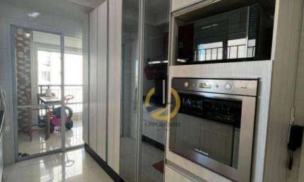 Apartamento à venda no Condomínio Auge Home Resort - 147m² - 3 suítes - varanda com churrasqueira - depósito - 2 vagas - em SBC