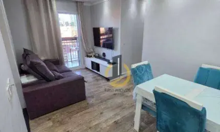 Apartamento à venda no Condomínio Auguri - 72m² - 3 dormitórios (1 suíte) - Cozinha Planejada - 1 vaga - em São Bernardo do Campo