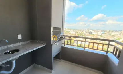 Ed. sky life - apartamento com varanda gourmet  a 5 min do shopping cianê