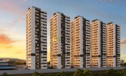 Ed. Parque Lobato - Apartamento 2 Quartos, sendo 1 suíte, na Zona Oeste de Sorocaba - SP