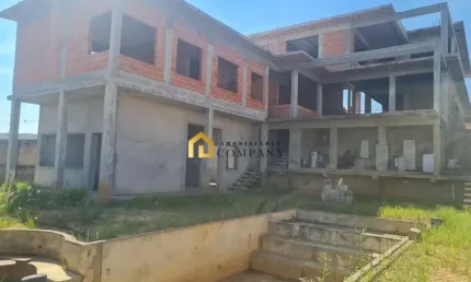 Condomínio Fazenda Alta Vista - Casa em construção no condomínio Fazenda Alta Vista - Salto de Pirapora/SP