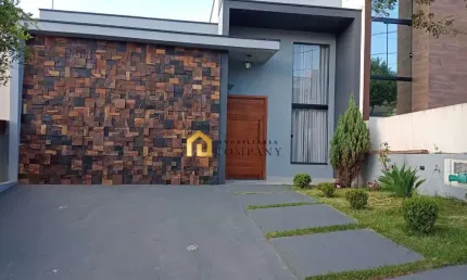 Condomínio Golden Park Residence I - Casa em Condomínio térrea zona norte de Sorocaba - Golden Park