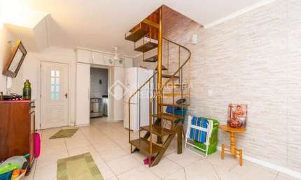 Casa em condomínio fechado com 2 quartos para alugar na Rua Landel de Moura, 2776, Tristeza, Porto Alegre, 90 m2 por R$ 1.500