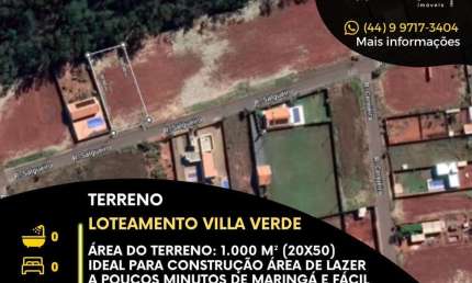 Terreno à venda na Rua Salgueiro, Zona Rural, Iguaraçu por R$ 250.000