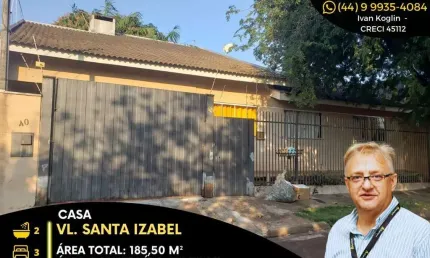 Casa com 3 quartos à venda na Rua Manoel Tavares, 34, Vila Santa Izabel, Maringá, 115 m2 por R$ 500.000