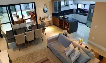 Sobrado com 3 dormitórios à venda, 357 m² por r$ 2.500.000,00 - condomínio dona lucilla - indaiatuba/sp