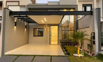 Casa com 3 dormitórios/1 suíte à venda, 125 m² por R$ 1.276.000,00 - Condomínio Jardins do Império - Indaiatuba/SP