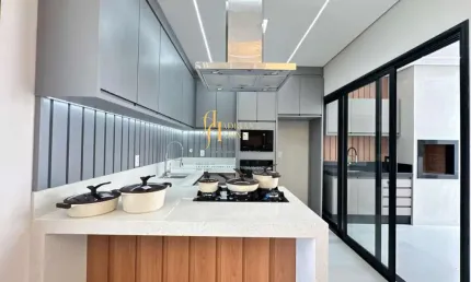Casa térrea com 3 suítes à venda, 120 m² por R$ 1.300.000,00 - Condomínio Park Gran Reserve - Indaiatuba/SP