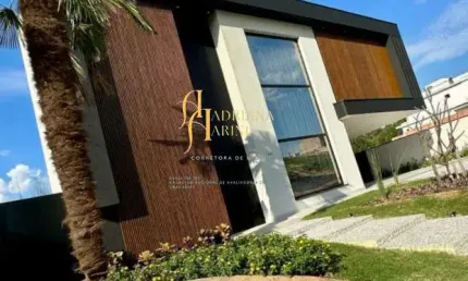 Sobrado alto padrão, com 5 dormitórios à venda, 410 m² por R$ 6.000.000,00 - Condomínio Villa dos Pinheiros - Indaiatuba/SP