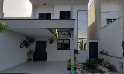 Sobrado, com 3 dormitórios/1 suíte e closet à venda, 166,86 m² por R$ 1.170.000,00 - Condomínio Jardim Park Real - Indaiatuba/SP