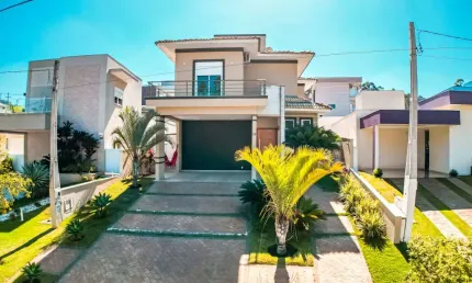 Sobrado 3 dormitórios/1 suíte - à venda, 421,80 m² por r$ 2.200.000,00 - condomínio ibi aran ii - itupeva/sp