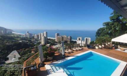Casa em condomínio à venda com 5 quartos, 1700m² por R$26.000.000 em São Conrado –Rio de Janeiro/ RJ.