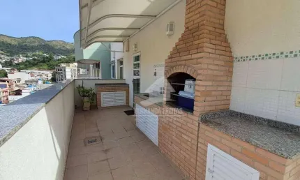 Cobertura linear à venda de 3 quartos, 169m² por R$830.000 no Méier - Rio de Janeiro - RJ
