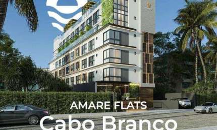 Flat com 1 quarto à venda na Praia Do Cabo Branco, Cabo Branco, João Pessoa