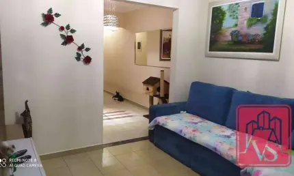 Sobrado com 4 dormitórios à venda, 190 m² por R$ 885.000 - Jardim Hollywood - São Bernardo do Campo/SP