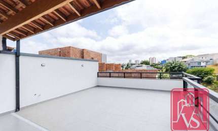Cobertura à venda, 116 m² por r$ 640.000,00 - vila guiomar - santo andré/sp