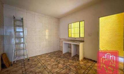 Casa com 1 dormitório para alugar, 46 m² por R$ 1.065,83/mês - Dos Casa - São Bernardo do Campo/SP