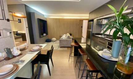 Apartamento para Venda em Campo Grande, Tiradentes, 2 dormitórios, 1 suíte, 2 banheiros, 1 vaga