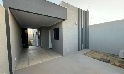 Casa para Venda em Campo Grande, Residencial Figueiras do Parque, 2 dormitórios, 1 suíte, 2 banheiros, 2 vagas