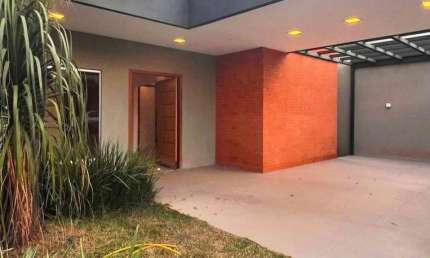 Casa em Condomínio para Venda em Campo Grande, Parque Residencial Rita Vieira, 3 dormitórios, 1 suíte, 3 banheiros, 2 vagas
