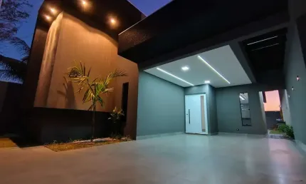 Casa para venda em campo grande, jardim das nações, 3 dormitórios, 1 suíte, 2 banheiros, 2 vagas