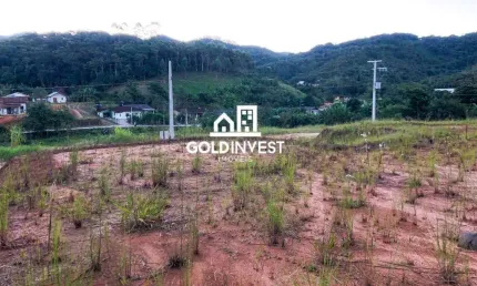 Terreno escriturado de 418m²o no bairro lageado baixo guabiruba