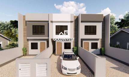Sobrado com 2 suítes (entrada em 12x) no bairro Dom Joaquim