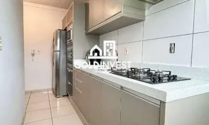 Apartamento semi mobiliado com 2 quartos no bairro Dom Joaquim