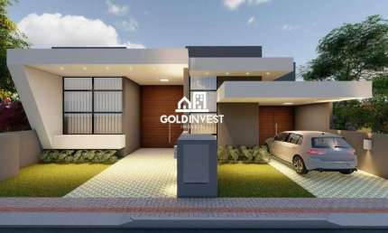 Casa na planta com 2 quartos, sendo 1 suíte no Centro da Guabiruba
