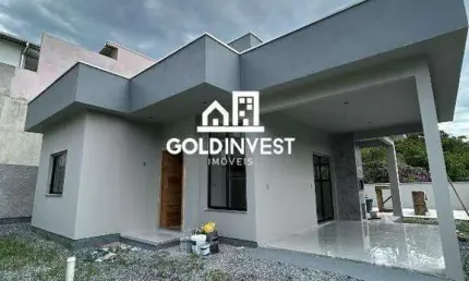 Casa Moderna com 3 quartos (1 suíte) na Guabiruba com negociação facilitada