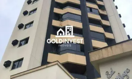 Apartamento á venda com 126,20m² no Centro de Brusque com 3 Suítes e 2 vagas de garagem