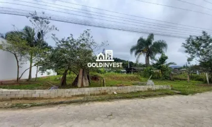 Terreno amplo pra construção no centro da guabiruba!!